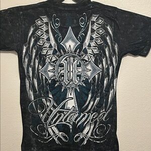 Black Graphic Men's Shirt